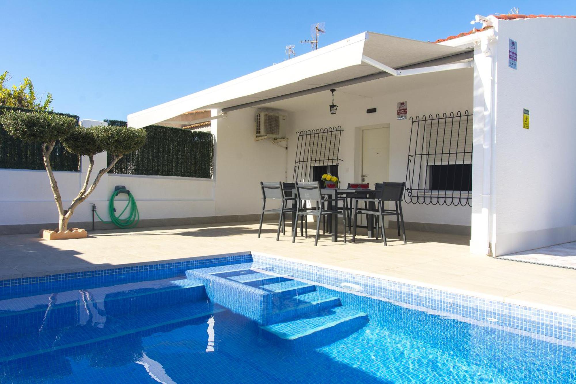 Casa Soleada Piscina Climatizada Y Privada Villa Santiago De La Ribera Exterior photo